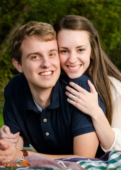 Aubrey and Mike, the founders of Nearest & Dearest